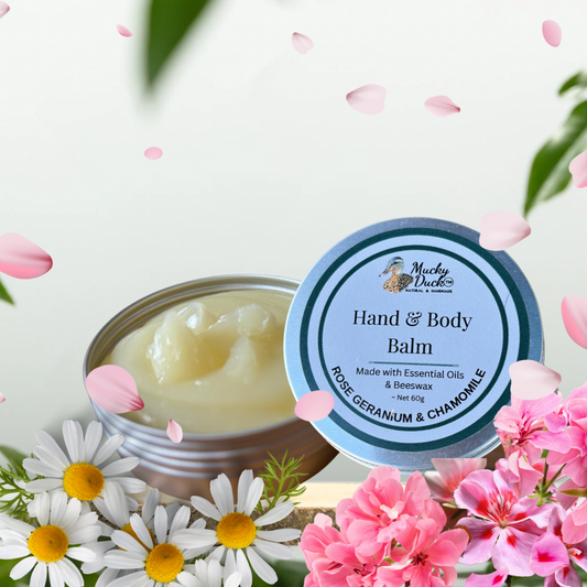 Rose Geranium and Chamomile