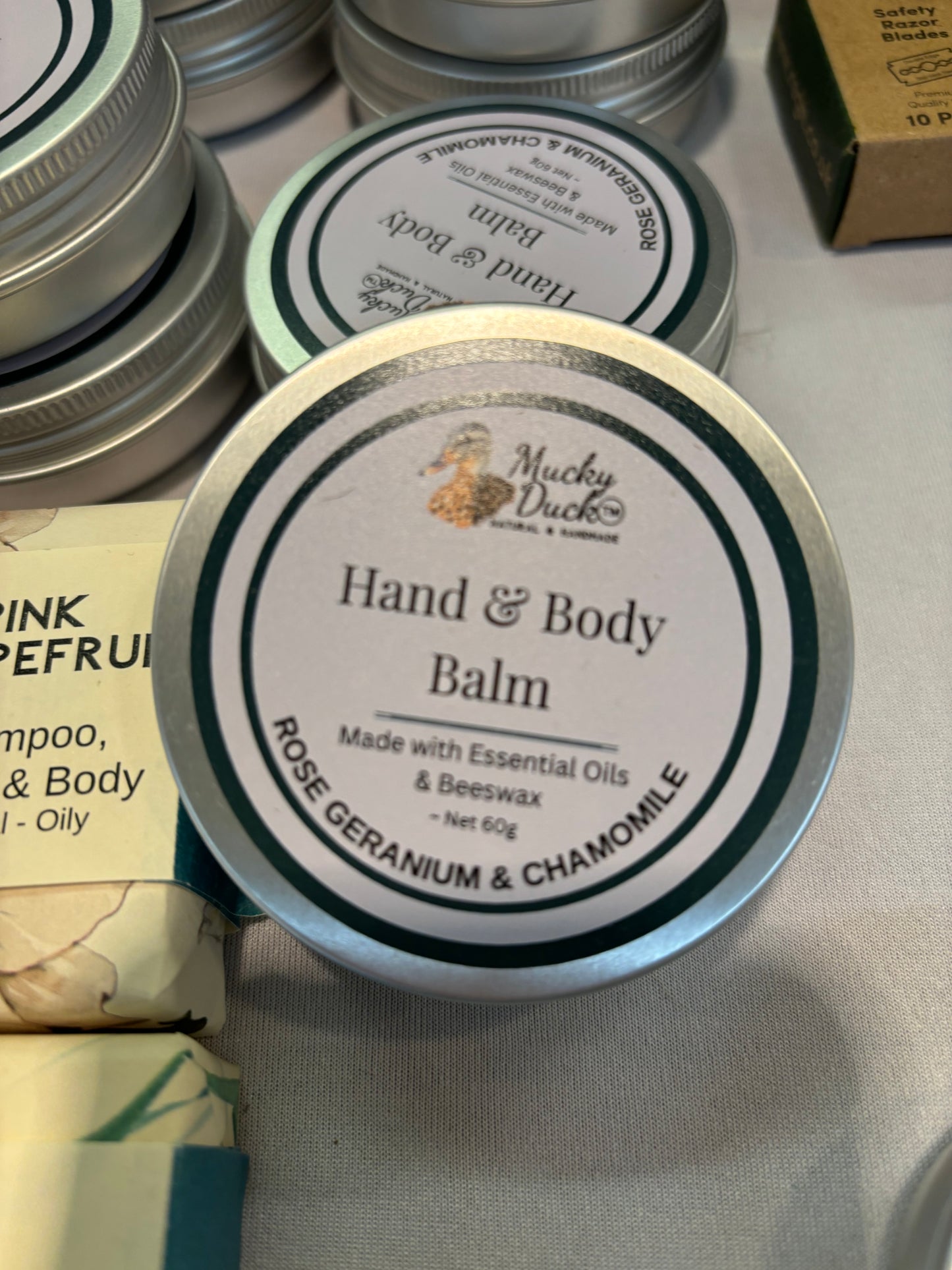 Rose Geranium and Chamomile